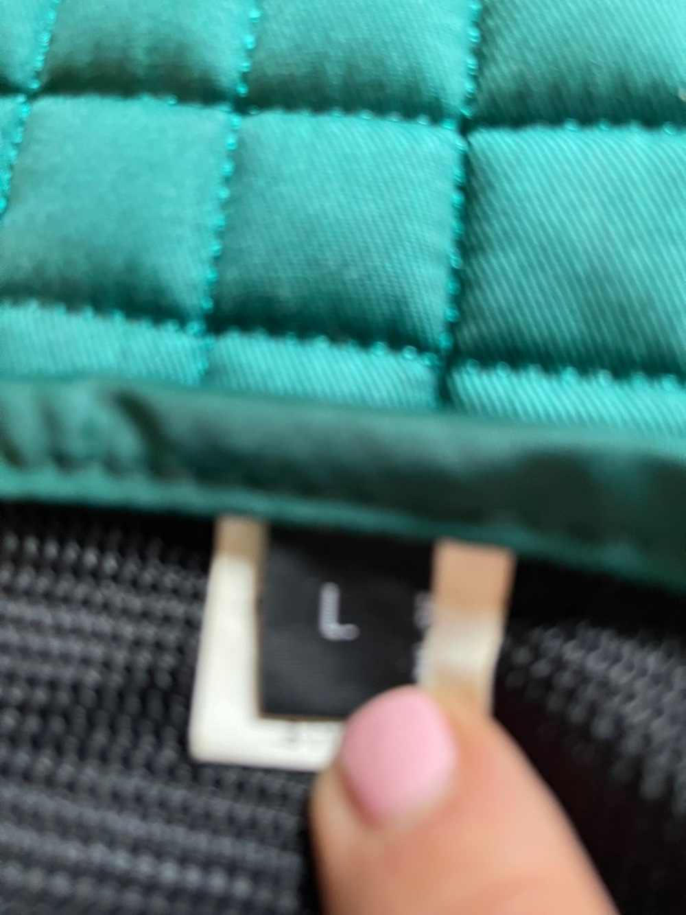 Woof Wear British green large dressage saddle pad and large fly bonnet - Picture 3 of 5